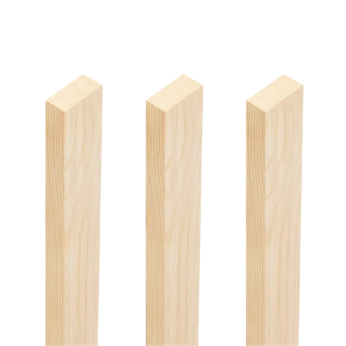 БРУСОК сухой СТРОГАННЫЙ 20х40х2000мм (сорт С)